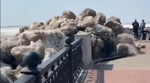 Ледоход на амуре в 2024 году