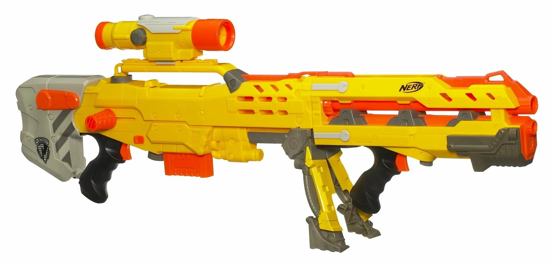 НЕРФ бластер ЛОНГШОТ. Nerf n-Strike Longshot CS-6. Снайперская винтовка НЕРФ С прецел. Nerf снайперская винтовка с прицелом. Снайперские нерфы