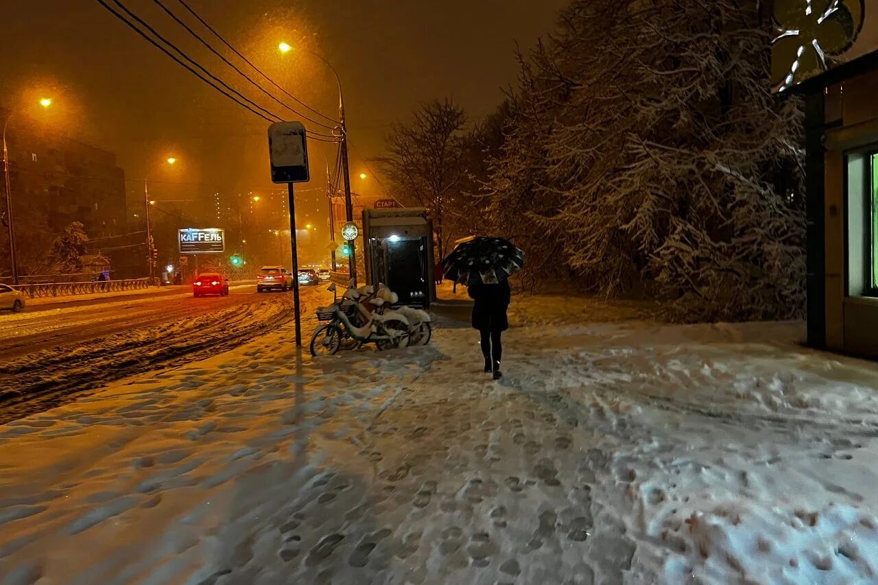 Погода краснодар снег