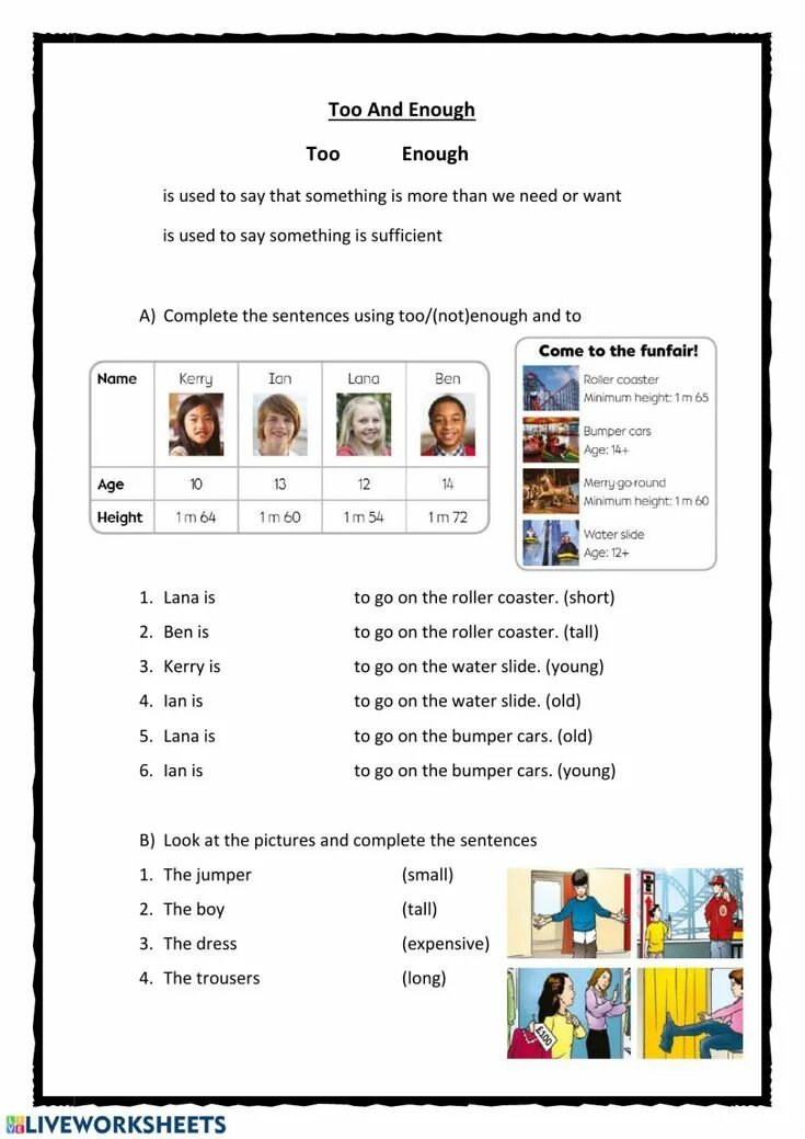 Fill in too or enough. Too enough. too enough упражнения. so such too enough worksheet. enough упражнения.