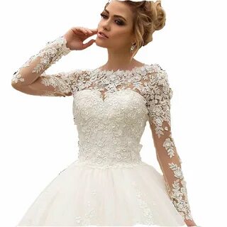Свадебное платье пышные кружевное