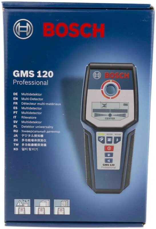 Bosch 120 детектор. Детектор бош GMS 120 как найти дерево.