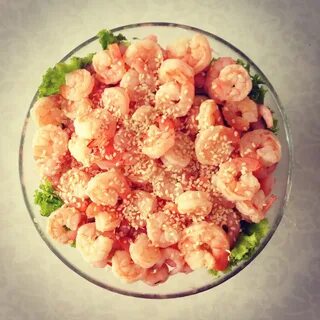 Салат креветки королевские замороженные неочищенные