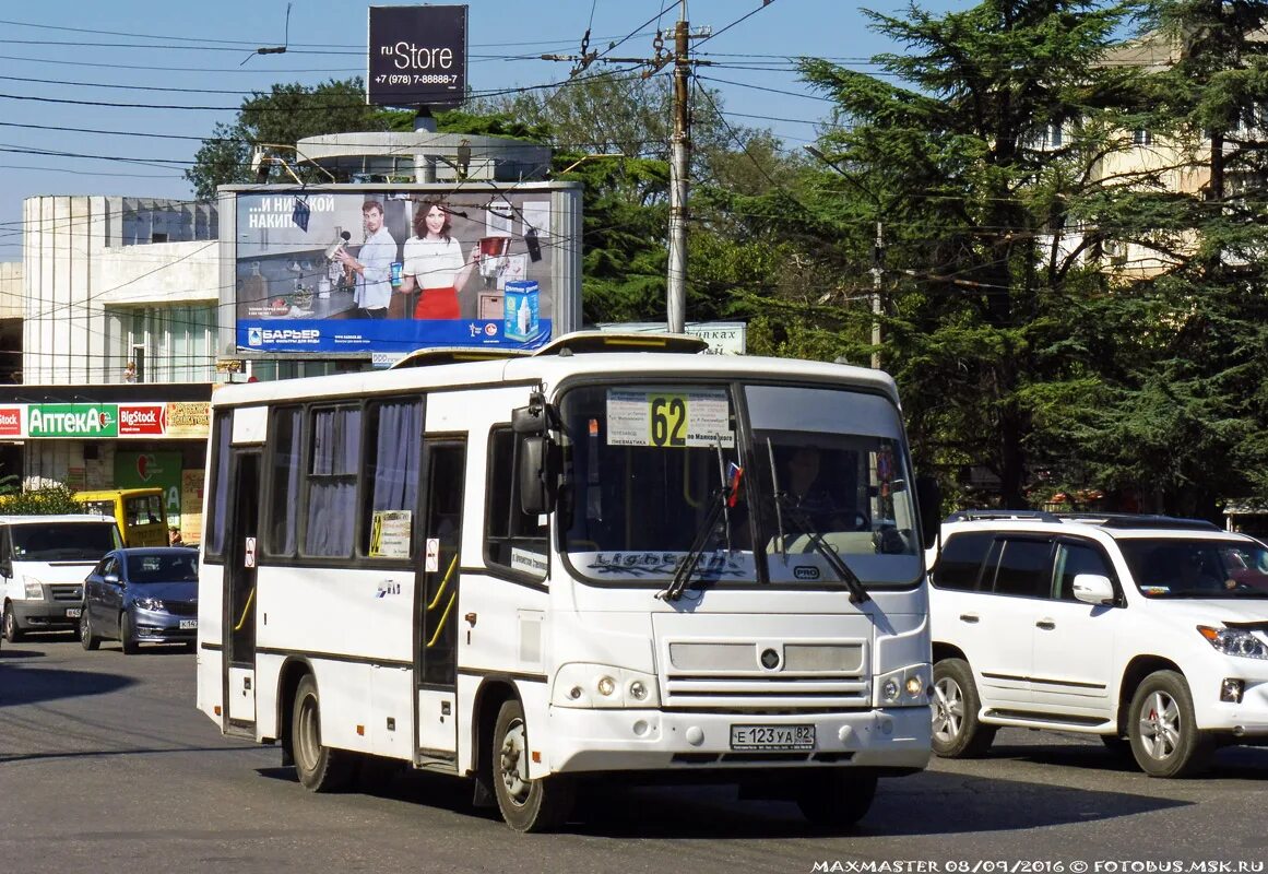 Маршрут 62 Симферополь. Краснодарский край ПАЗ 320402. ПАЗ 320402-03. ПАЗ-320402-03 Республика Крым.