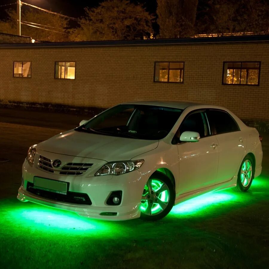 Light tuning. Toyota ipsum подсветка днища. Приус 30 подсветка днища. Подсветка днища Форд фокус 3.