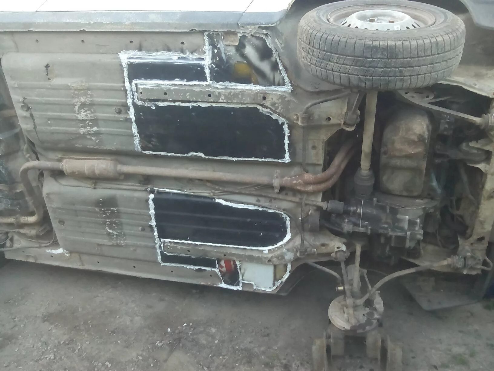 Днище ваз 2109 фото Покраска днища Lada 2109, 1,3 л, 1994 года кузовной ремонт DRIVE2