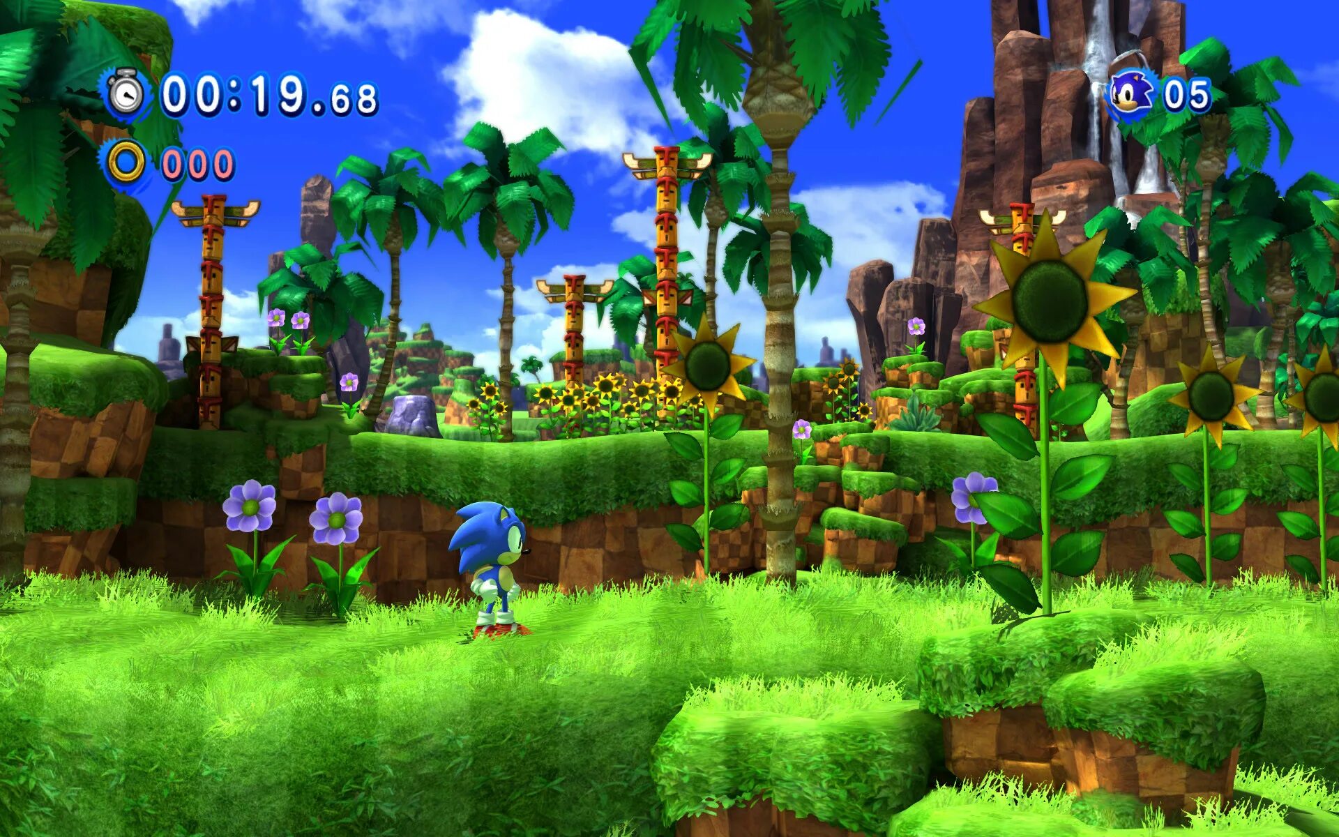 Sonic generations на пк. Green Hill Sonic Generations фон. Sonic Generations Пальма. Sonic Generations Level Zero. Sonic Generations loading Screen.