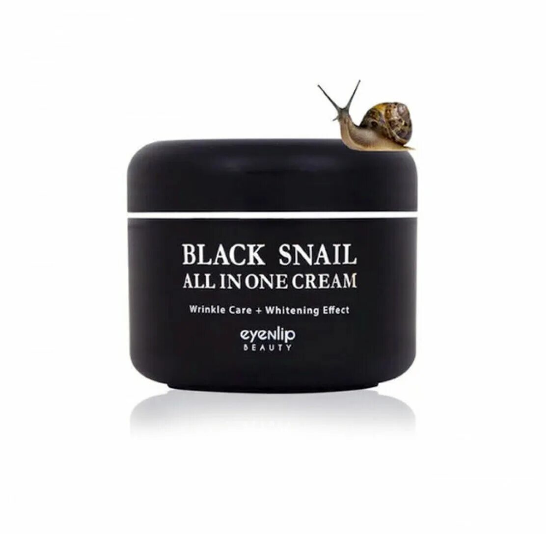 Крем с черной улиткой EYENLIP. Enl Pocket крем для лица Black Snail all in one Cream. Enl Black Snail крем для лица многофункциональный Black Snail all in one Cream 15ml Sample 15мл. Black Snail all in one Cream, 15 мл. Крем с муцином черной улитки