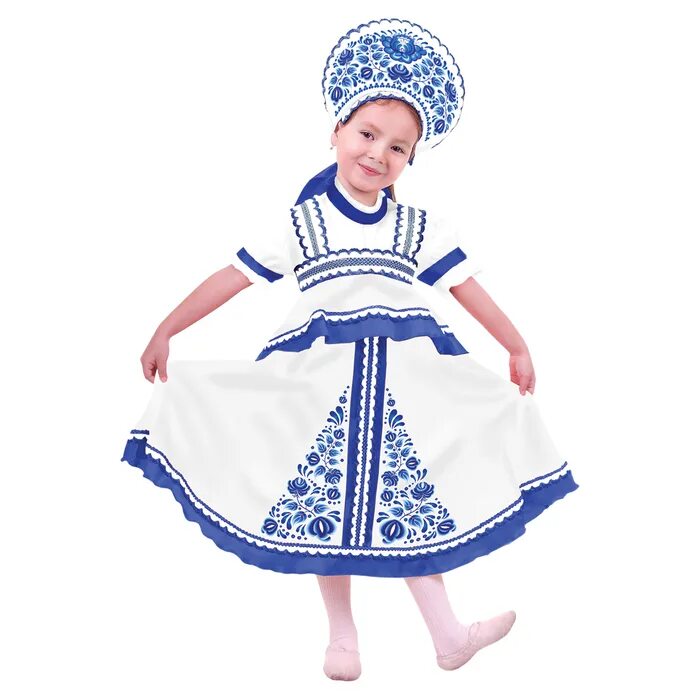 Детская национальная одежда. Русские народные костюмы детские. Русский костюм для девочки. Русский народный костюм для девочки. Костюм Гжель.
