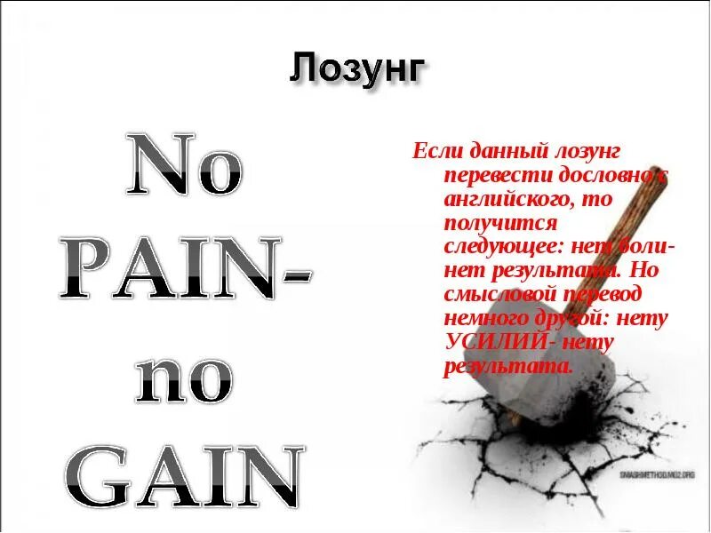 Слоган дав. Нет боли нет результата. Нет боли нет результата картинка. Нет усилий нет результата.