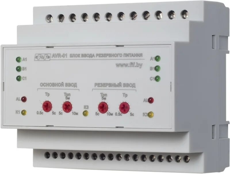 Переключение резервного питания. Блок управления АВР AVR-01-K (F&F). АВР 01s Евроавтоматика. AVR-01-K блок ввода резервного питания. Блок автоматического ввода резерва 220в.