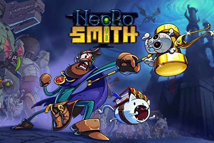 В Steam доступна демоверсия симулятора некроманта с милым котиком Necrosmith - Ч