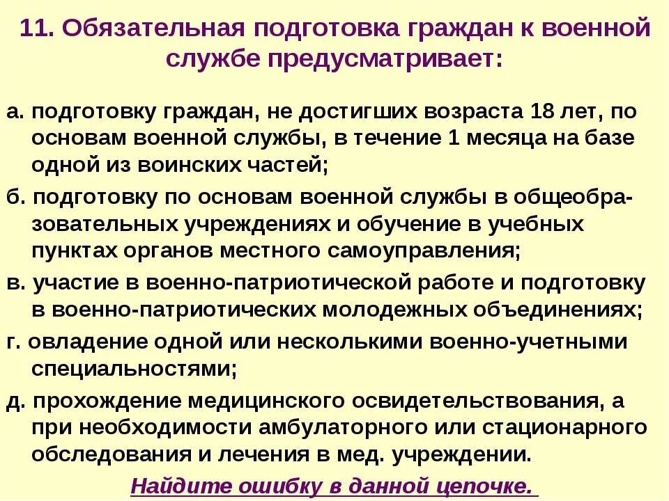 Период подготовки граждан к военной службе. Задачи обязательной военной подготовки. Обязательная подготовка граждан к военной службе. Необязательная подготовка граждан к военной службе. Обязательная подготовкагрпждан к военной службе.