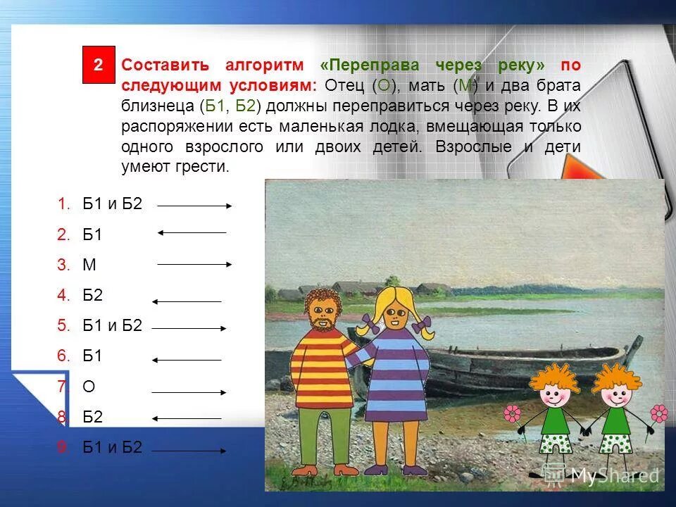 Задачи на переправы. Задачи на переправу через реку. Задачи на переправы с решением. Задачи на переправу алгоритм. Туристы отец мать и два близнеца должны