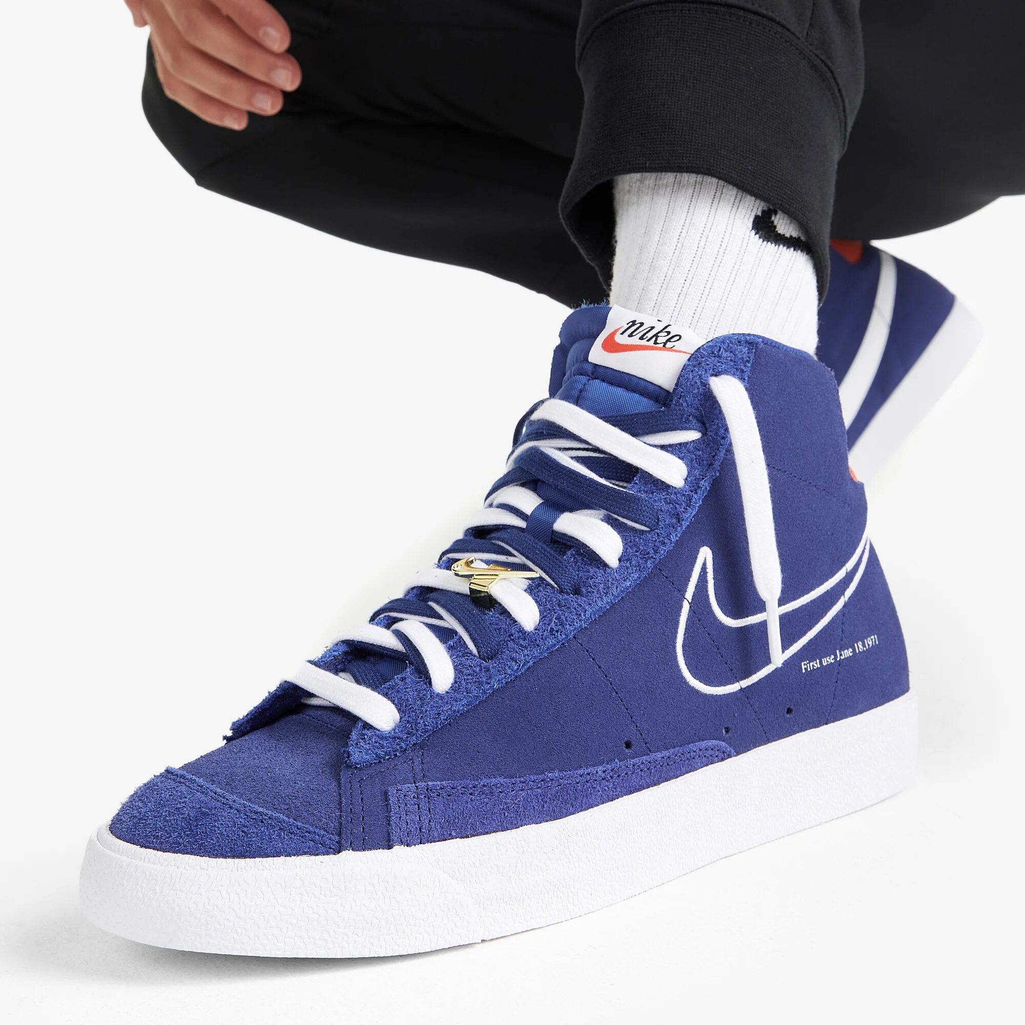 Кеды найк блейзер МИД 77. Кеды Nike Nike Blazer Mid '77 dc3433n06-400, цвет синий, размер 40. Найк блейзер МИД 77 голубые. Nike Blazer Mid 77 Classic.
