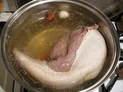 Варить язык говяжий домашний рецепт