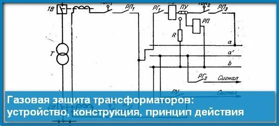 Газ трансформатор. Схема газовой защиты силового трансформатора. Газовое реле силового трансформатора. Газовая защита трансформатора 220кв. Схема газовой защиты трансформатора с РПН.