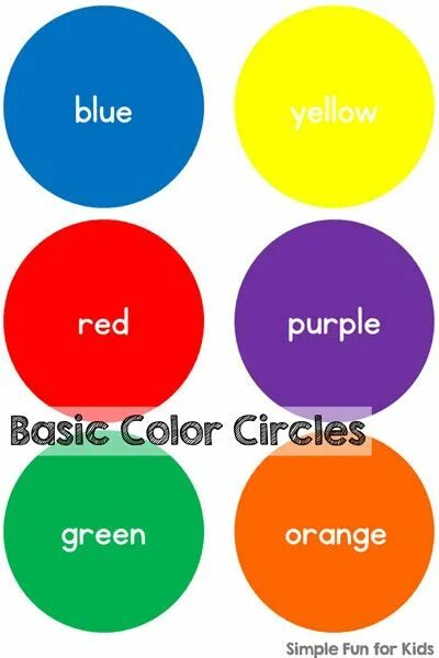 Simple basic. Цвет учебы. обучалка для детей цвета. цвета в basic. цвет обучения.