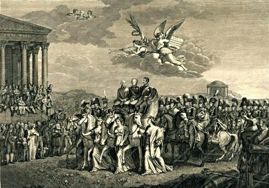 Венский конгресс союз. Священный конгресс 1815. священный союз 1814-1815. венский конгресс гравюра 1815. император пруссии 1815.