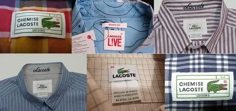 Проверить оригинальность lacoste