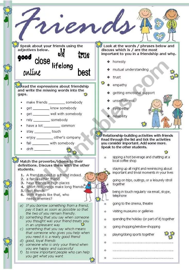 Friends about me spoken. Friendship Worksheets. My friend Worksheets. Friends and Friendship Worksheets. Friendship Vocabulary Worksheets.