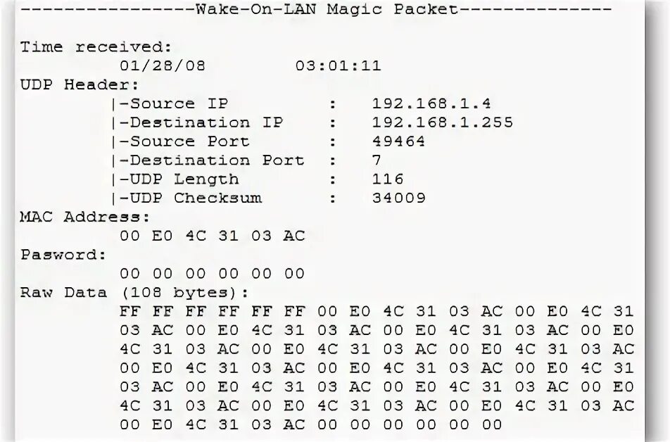 Wake on magic packet. Wake on magic packet что это. magic packet.