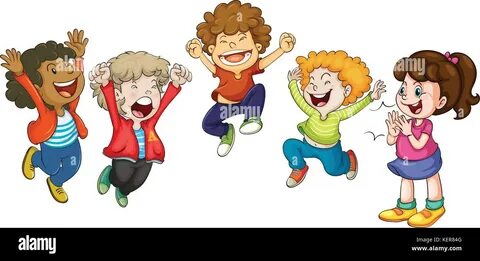 They were jumping