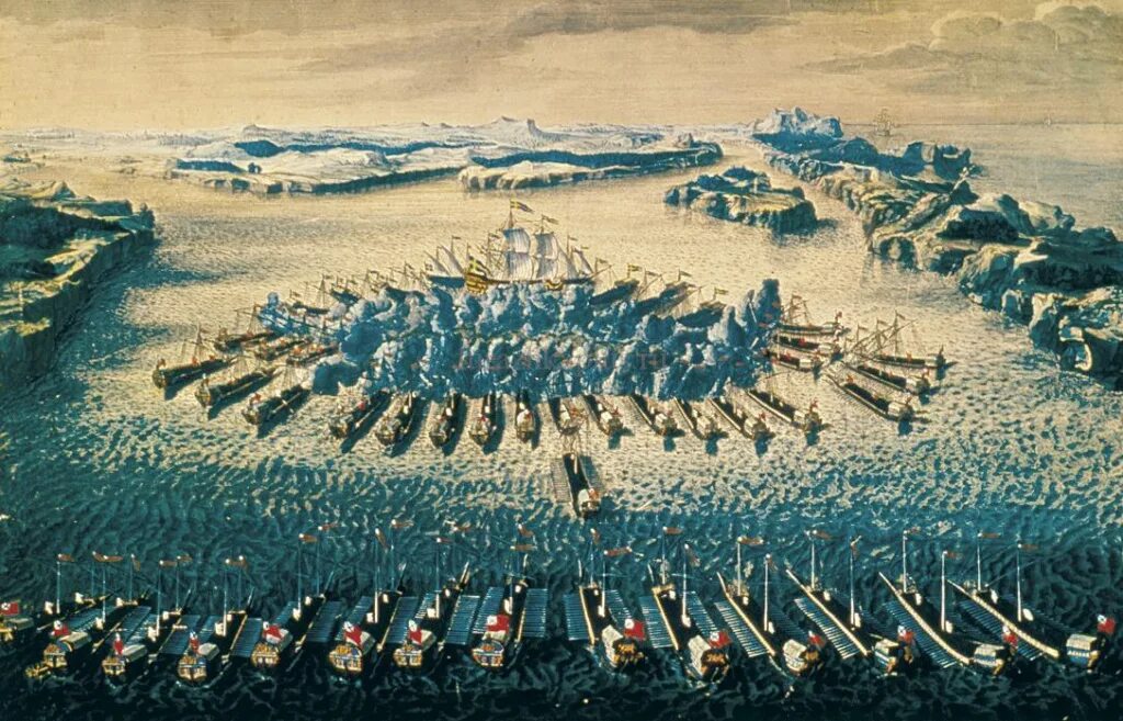 Год победы у мыса гангут. Битва у мыса гангут 1714. 9 августа 1714 гангутское сражение. Битва при гангуте 1714. Гангутское морское сражение 1714 апраксин.