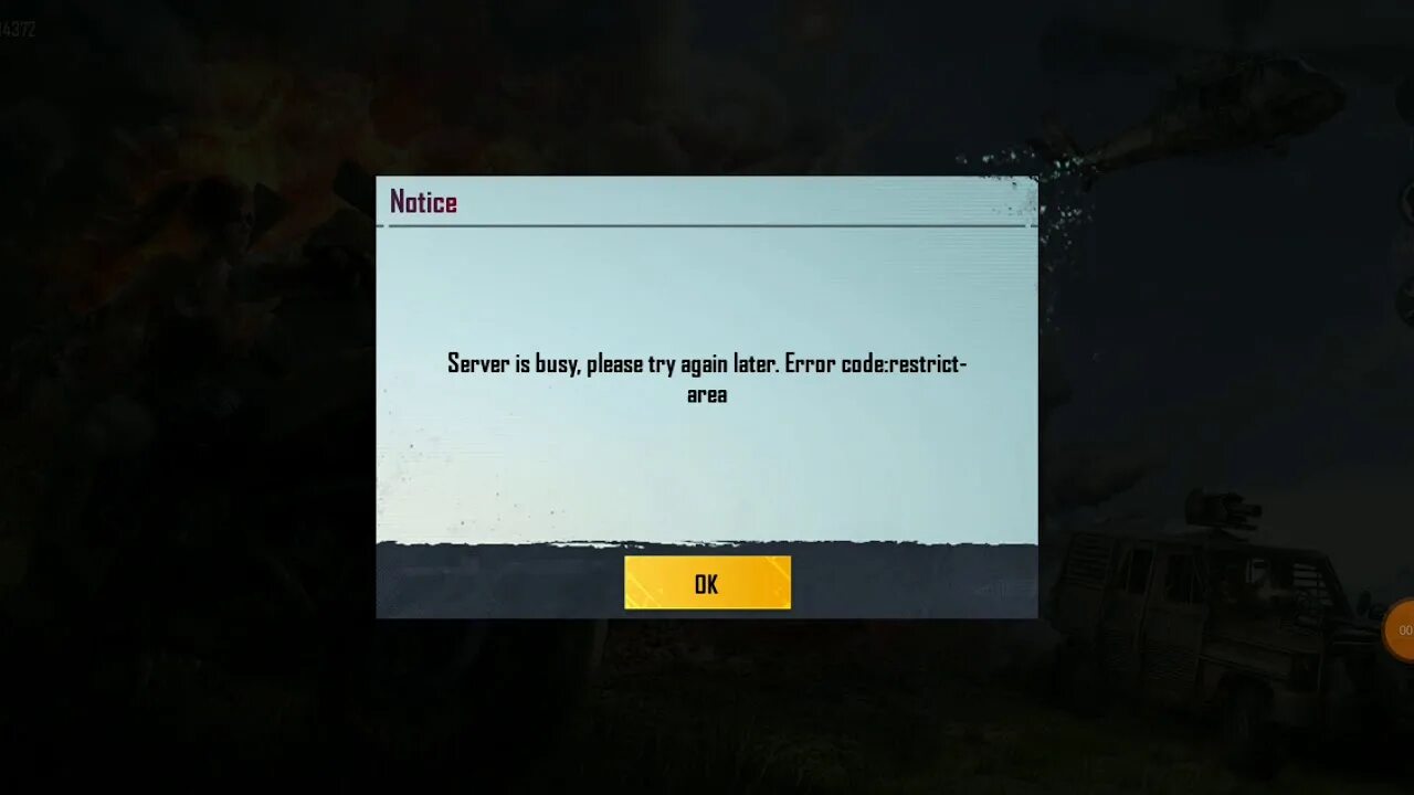 Ошибка PUBG Server authentication Error login failed. Failed to login. Unable to connect to the Server Error. Login Error. Please try again..