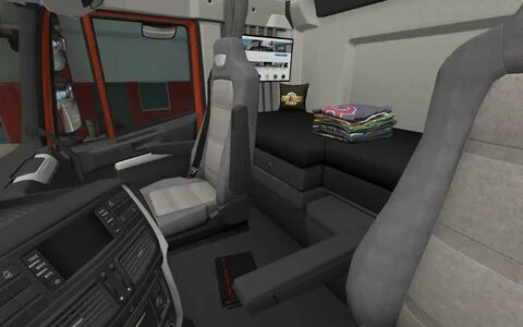 WOLLIS INTERIOR ADDON V1.1 1.39 - 1.40 - ETS 2 mods, Ets2 map, Euro truck simula