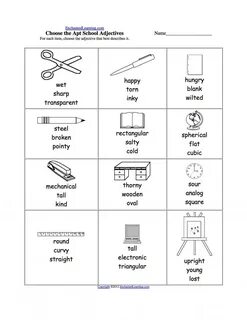 Choose the adjective 2