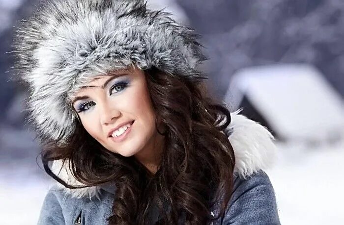 Зимняя фотосессия на улице фото YugNash.ru