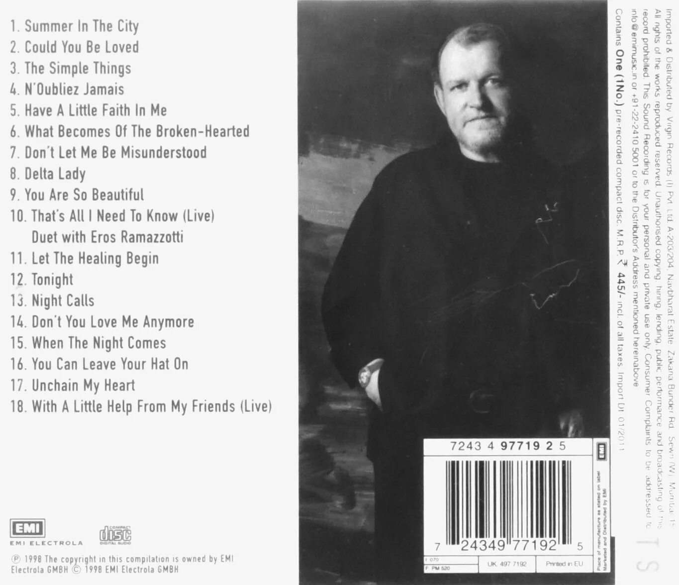 Joe cocker greatest hits 1998. Группа joe cocker 1986. Joe cocker greatest hits обложка. Joe cocker greatest hits 1998. The best of joe cocker.