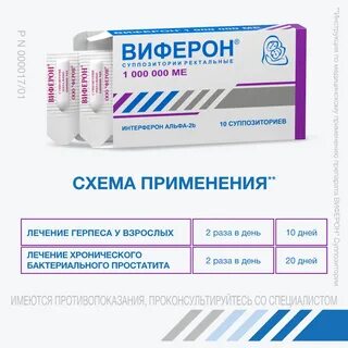 Виферон суппозитории ректальные 1000000
