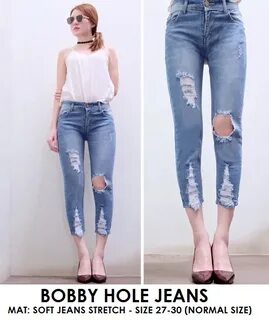 Hole in jeans