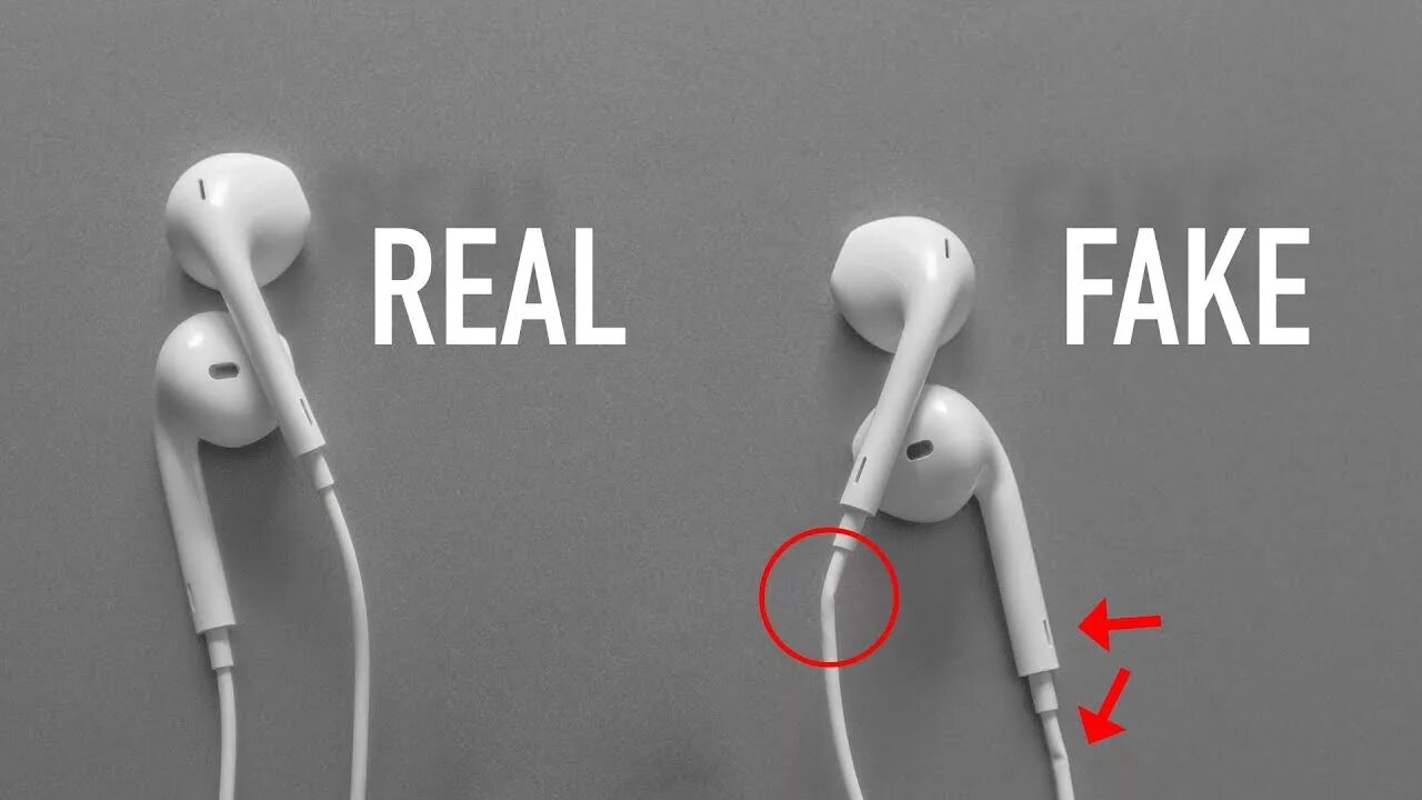 Earpods оригинальность. Наушники АПЛ проводные отличить оригинал. Оригинальные наушники Earpods. Фейковые наушники.