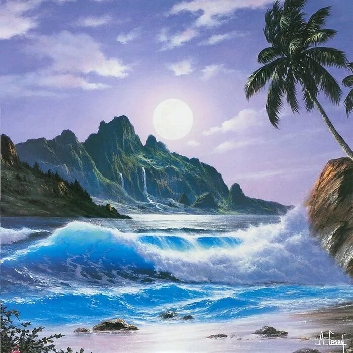 Картины моря и океана. Море живопись anthony casay. anthony casay художник. морской пейзаж anthony casay. anthony casay картины.