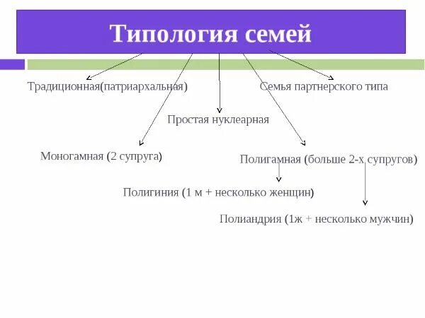 Характеристики партнерской семьи. Типология современной семьи. Патриархальный Тип семьи. Патриархальная нуклеарная. Типы семей нуклеарная традиционная.