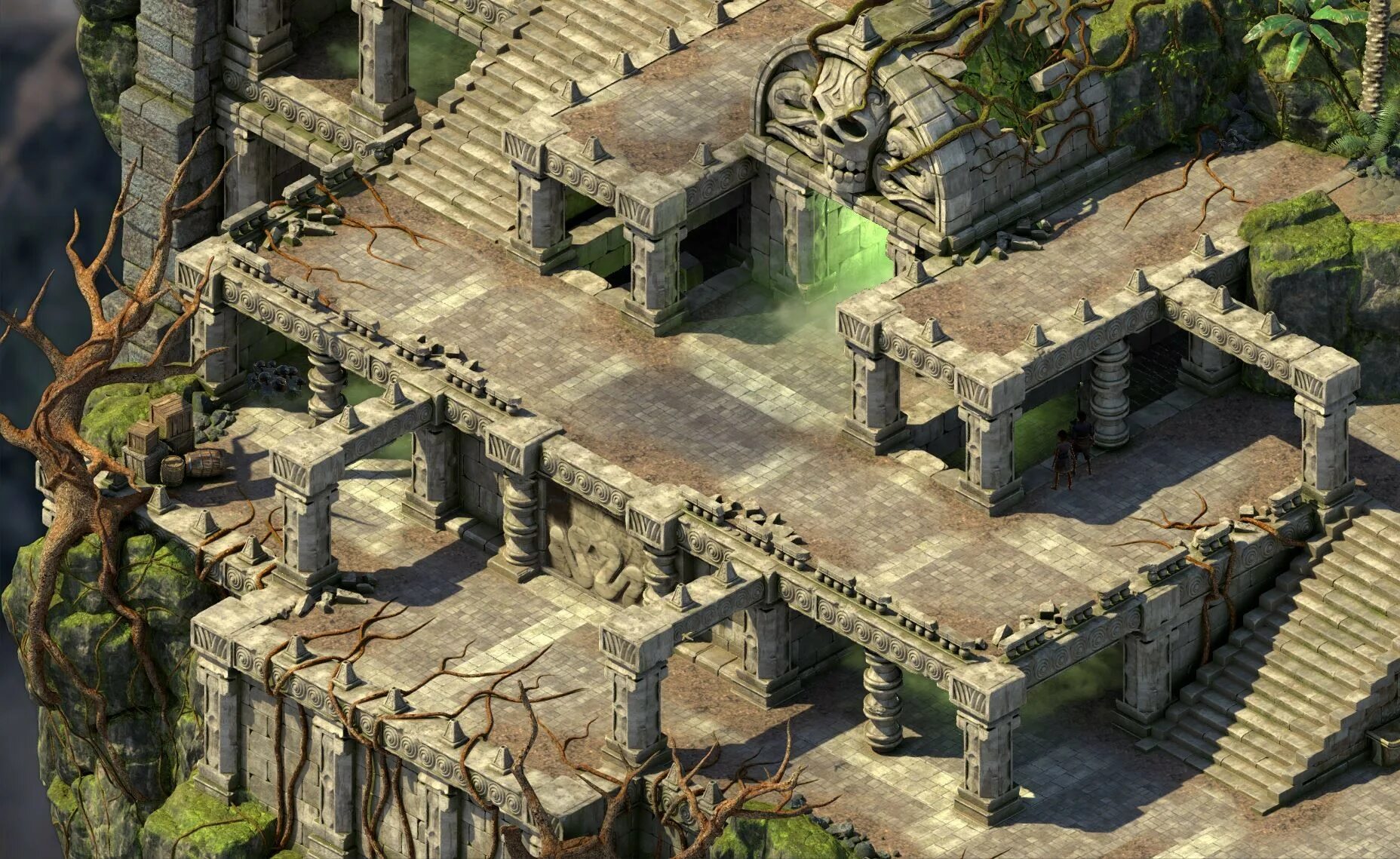 Pillars of Eternity II: Deadfire. Pillars of Eternity isometric. Pillars of Eternity 2 паук. Изометрия в играх.