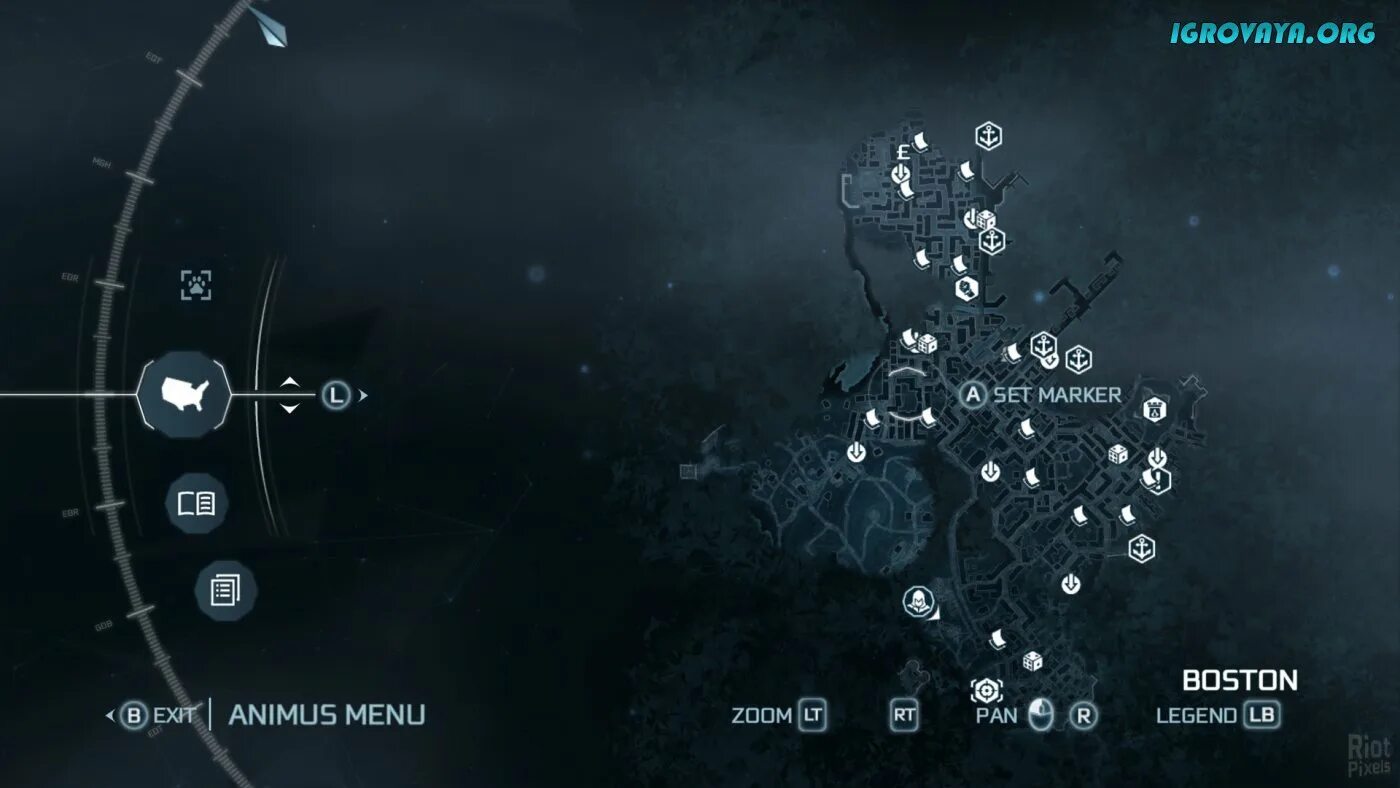 Почему в assassins. Бостон ассасин крид 3. assassins creed 3 подземелье. ассасин крид 3 охотничья карта. карта ассасин крид 3 тирания вашингтона.