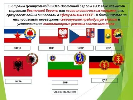 Социалистические страны европы