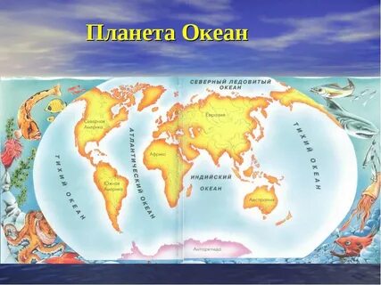 Сколько выделяют океанов