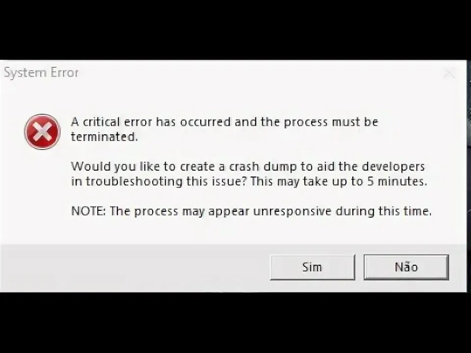 An unrecognised error has occurred. An unrecognised error has occurred
