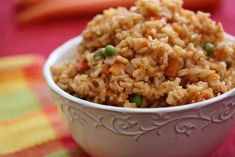 Рис с курицей и морковкой