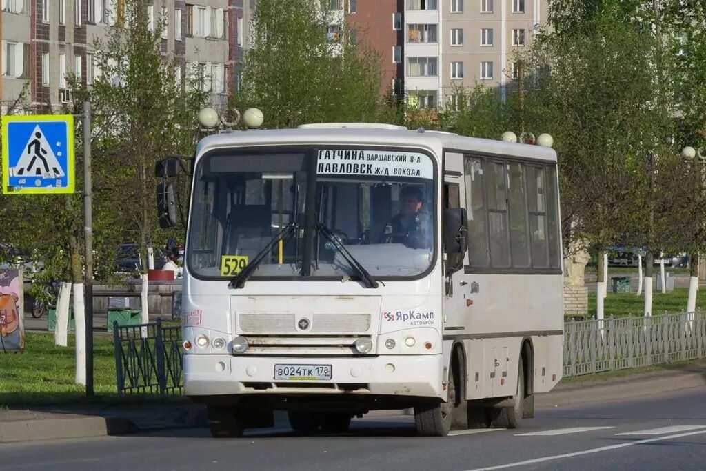 Автобус 529 маршрут