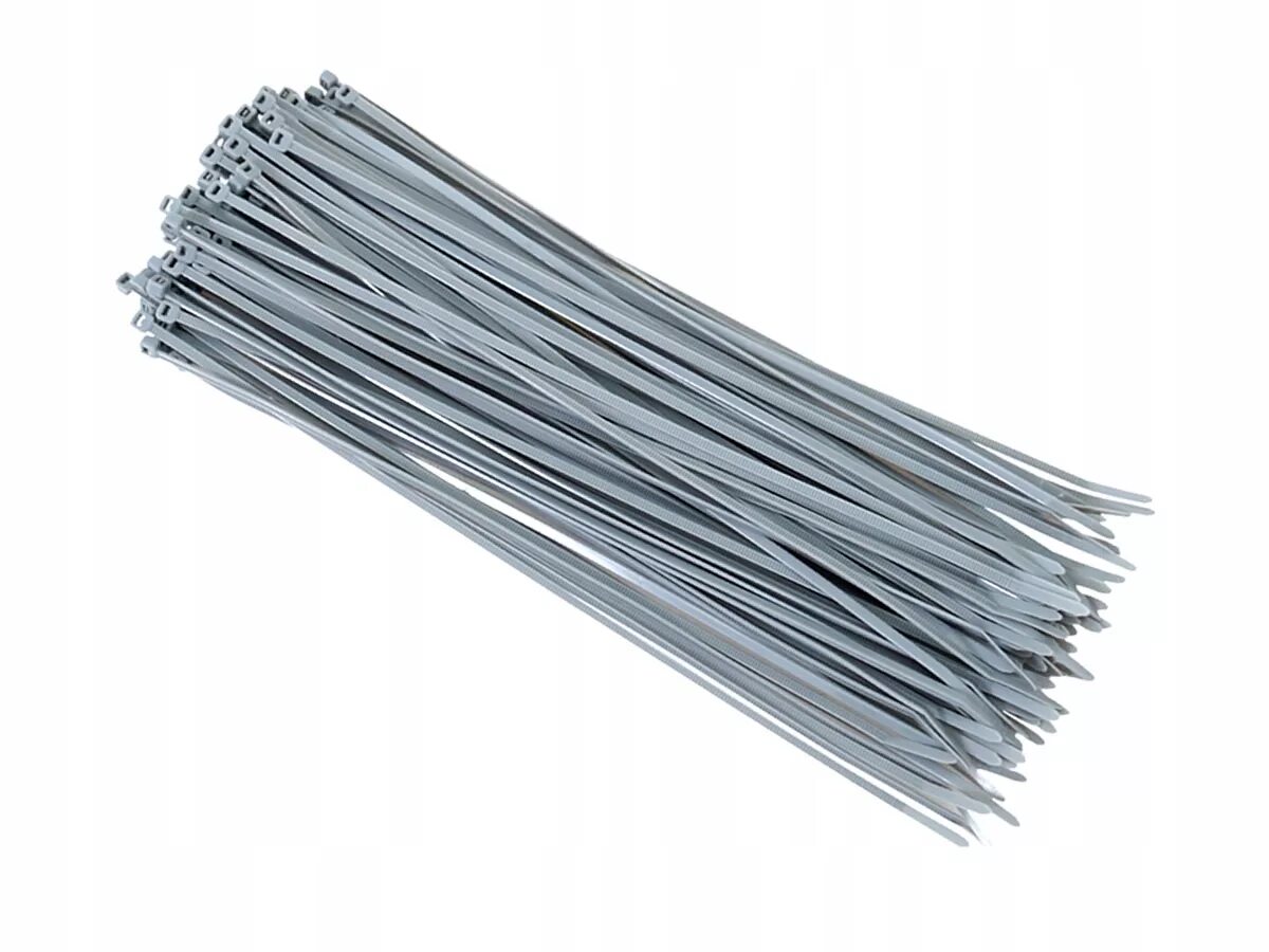 Стяжка 300mm нейлон (100шт/уп). Хомут черный nylon Cable Ties 3,6x300 (100 шт.) UV (ELUX). Кабельные стяжки 30 см. Хомуты стяжка кабельные 3,6*200 мм, пластиковые, белые, 10 шт. (Act-n-05). Серый нейлон