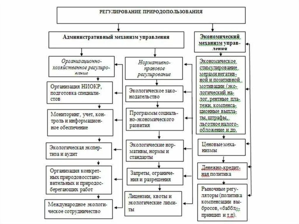 Экономический метод охраны окружающей среды. Схема экономический механизм управления природопользованием в РФ. Механизмы природопользования и охраны окружающей среды таблица. Схема природоохранной деятельности России. Эколого экономические подходы охранной деятельности.