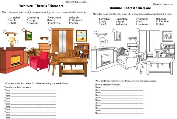 There is there are мебель Worksheets. Комнаты и мебель Worksheet. Английский задания there is there are. There is there are упражнения 4 класс. Me house упражнения