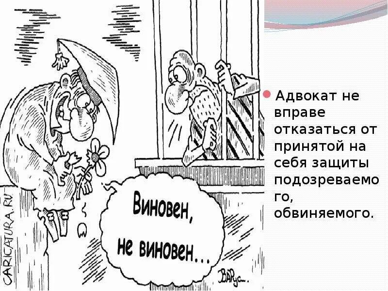 Адвокат защищает подсудимого. Адвокат не вправе отказаться от принятой на себя защиты. Адвокат вправе. Адвокат не адвокат. Юрист не вправе.