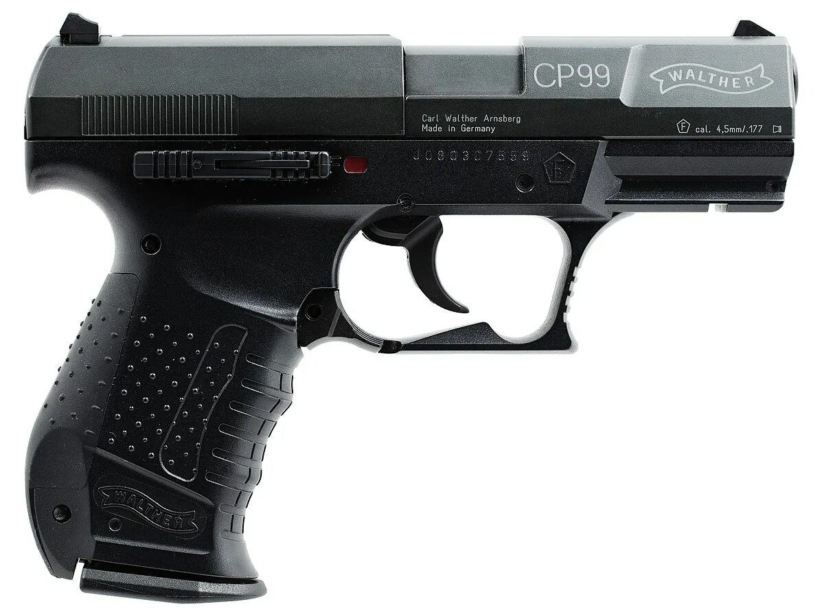 Pneumatinis pistoletas Walther cp99 Compact 4,5mm. Цп 99